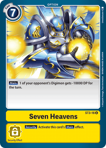 Seven Heavens [ST3-16] [Starter Deck: Heaven's Yellow]