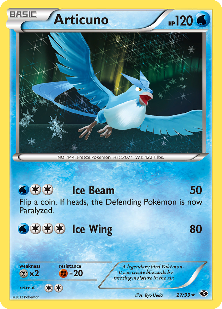 Articuno (27/99) [Black & White: Next Destinies]