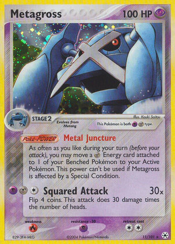 Metagross (11/101) (Theme Deck Exclusive) [EX: Hidden Legends]