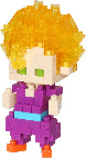 Nanoblock Character Collection: Dragon Ball Z - Son Gohan Super Saiyan