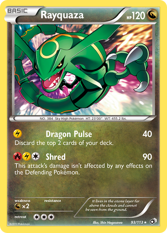 Rayquaza (93/113) [Black & White: Legendary Treasures]