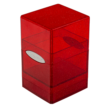 Satin Tower: Glitter Red