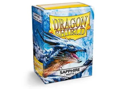 Dragon Shield Sapphire Matte 100 Count