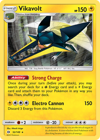 Vikavolt (52/149) [Sun & Moon: Base Set]