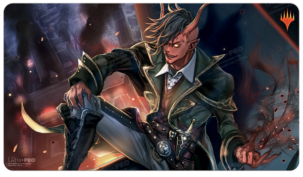 War of the Spark (WAR) Tibalt, Rakish Instigator Alt Art Standard Gaming Playmat for Magic: The Gathering