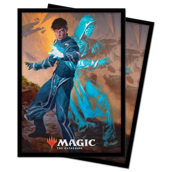 Zendikar Rising Jace, Mirror Mage Standard Deck Protector Sleeves (100ct) for Magic: The Gathering