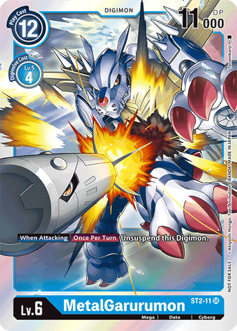 MetalGarurumon [ST2-11] (Event Pack) [Starter Deck: Cocytus Blue Promos]