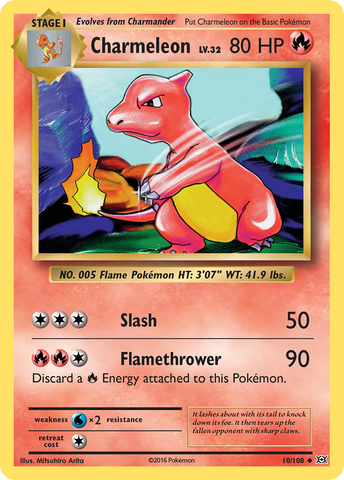 Charmeleon (10/108) [XY: Evolutions]