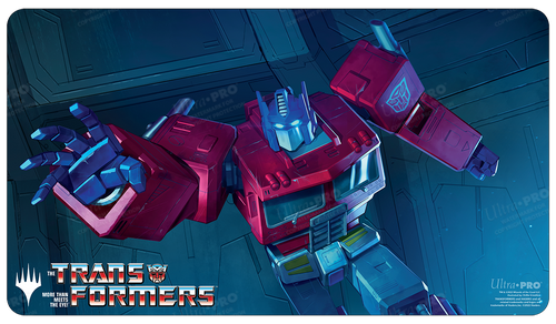 Secret Lair Dec 2022 Darksteel Colossus (Transformers: Optimus Prime) Double-Sided Playmat for MTG