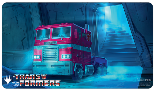 Secret Lair Dec 2022 Darksteel Colossus (Transformers: Optimus Prime) Double-Sided Playmat for MTG