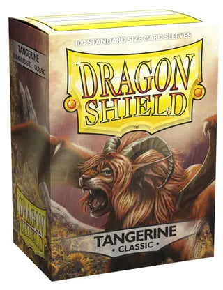 Dragon Shield Tangerine Classic 100 Count