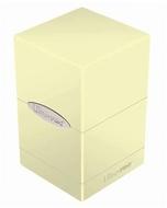 Satin Tower Deck Box: White