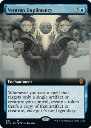 Vesuvan Duplimancy (Extendted Art) [Dominaria United]