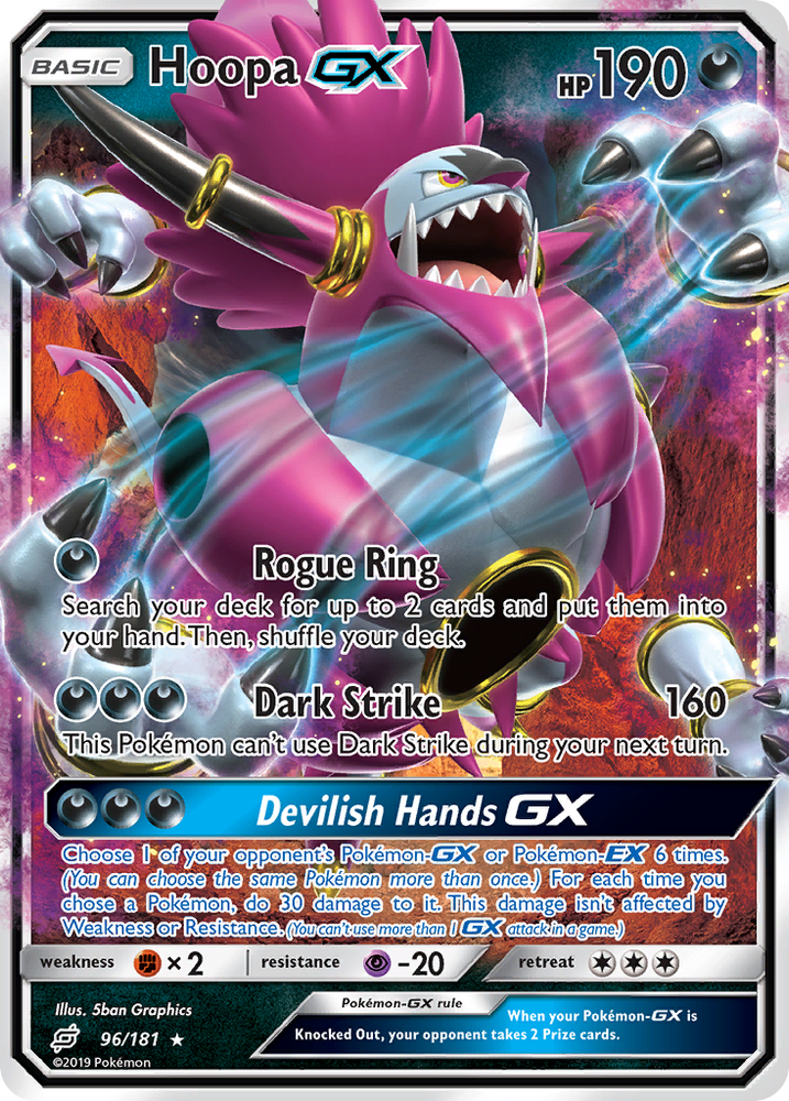 Hoopa GX (96/181) [Sun & Moon: Team Up]