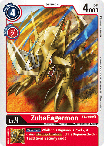 ZubaEagermon [BT3-010] [Release Special Booster Ver.1.5]