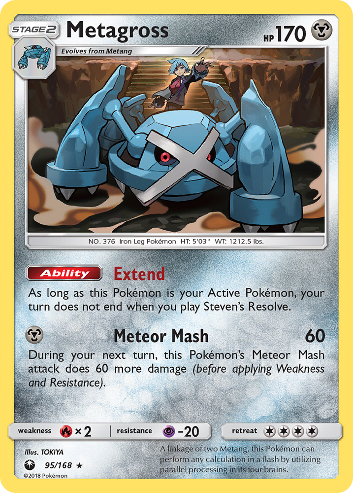 Metagross (95/168) [Sun & Moon: Celestial Storm]