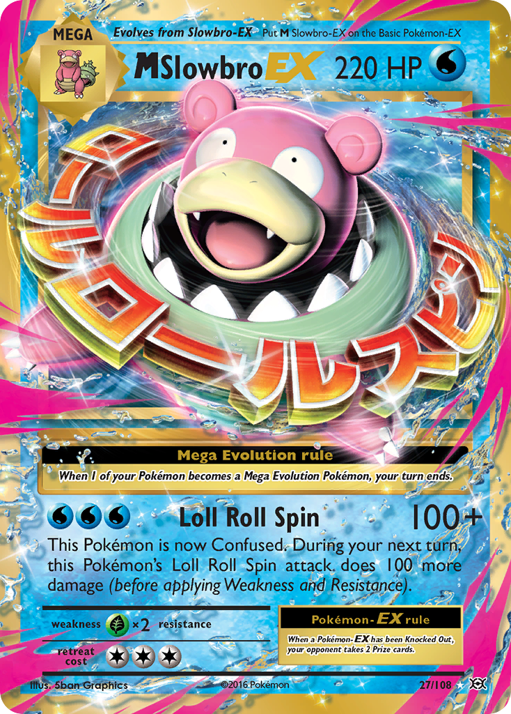 M Slowbro EX - XY - Evolutions [ULTRA RARE]