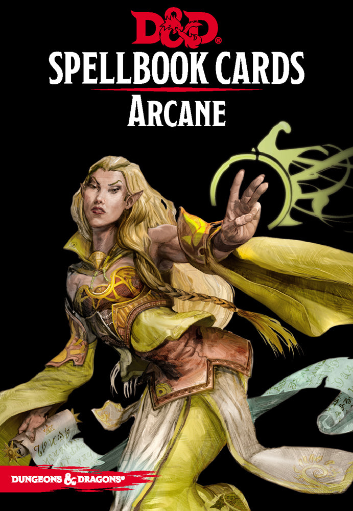 Dungeons and Dragons RPG: Spellbook Cards - Arcane Deck (253 cards)