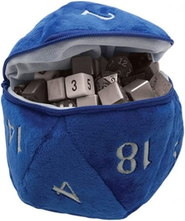 Ultra Pro - D20 Plush Dice Bag - Blue