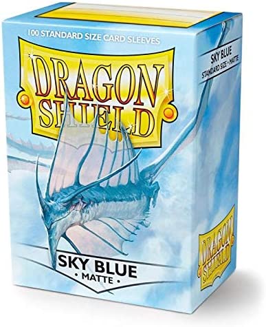 Dragon Shield Sky Blue Matte 100 Count