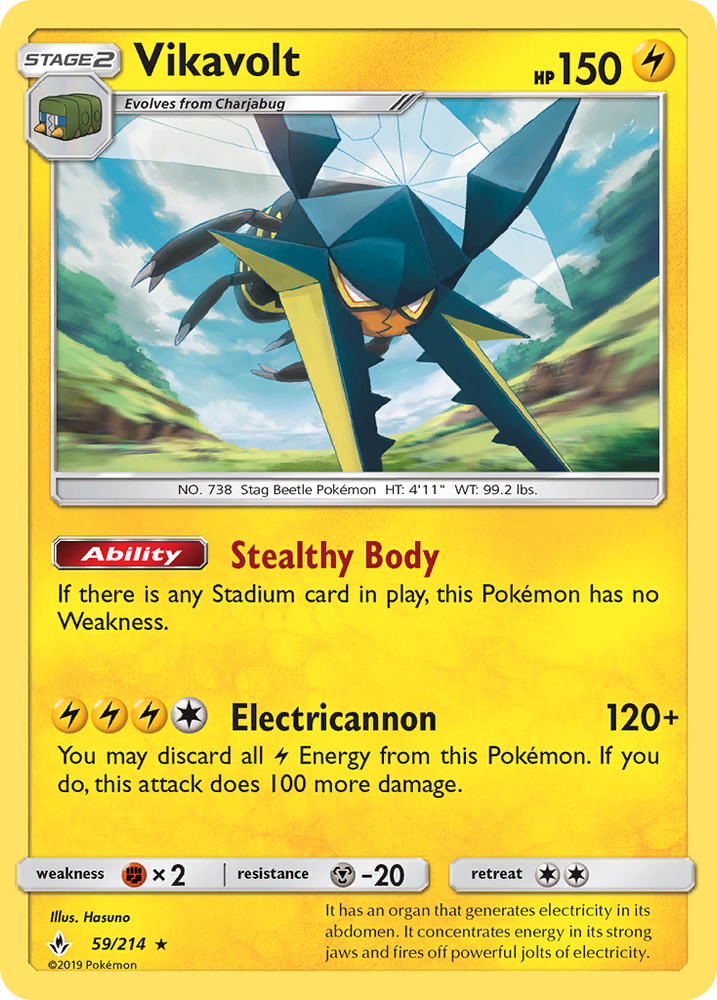 Vikavolt (59/214) [Sun & Moon: Unbroken Bonds]