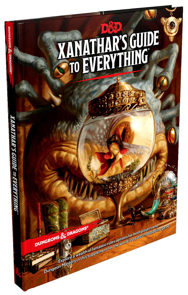 Dungeons & Dragons RPG: Xanathars Guide to Everything Hard Cover