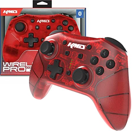 KMD Official Licensed Wireless Pro Controller for Nintendo Switch, PC, MacOS+