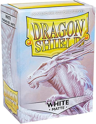 Dragon Shield White Matte 100 Count