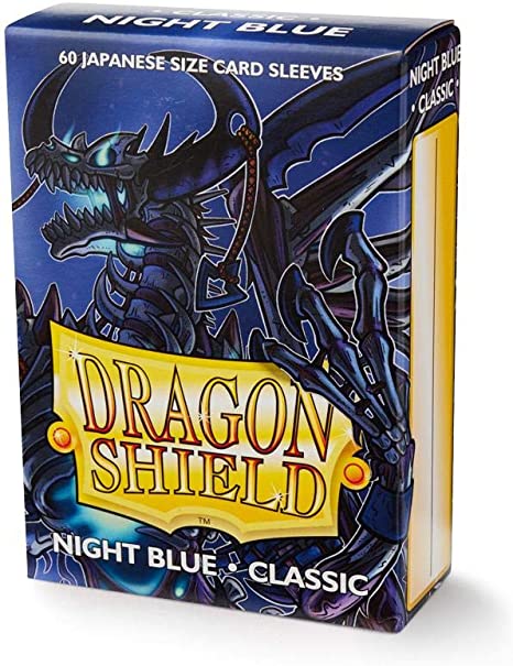 Dragon Shield Japanese Sleeves Classic Night Blue 60Ct Pack