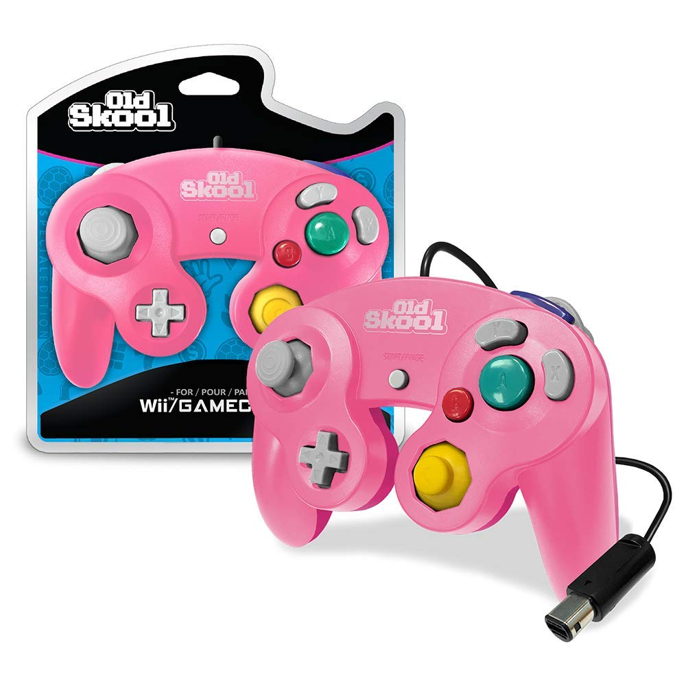 Gamecube/Wii Controller - Pink/Magenta (Old Skool)