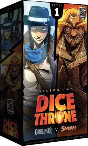 Dice Throne: Season 2 - Box 1 - Gunslinger vs Samurai