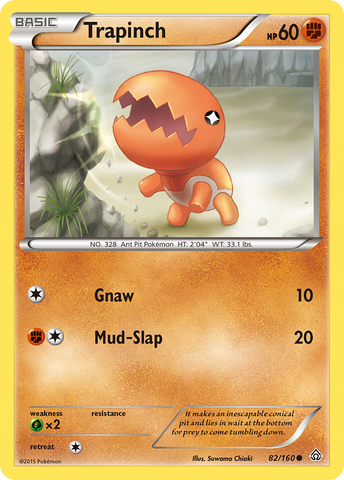 Trapinch (82/160) [XY: Primal Clash]