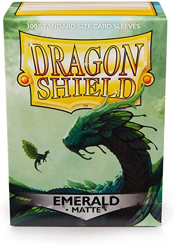 Dragon Shield Emerald Matte 100 Count