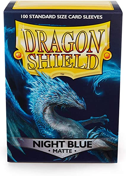 Dragon Shield Night Blue Matte 100 Count