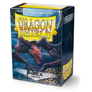 Dragon Shield Black Matte 100 Count