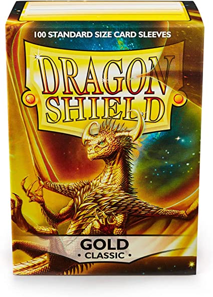 Dragon Shield Gold Classic 100 Count