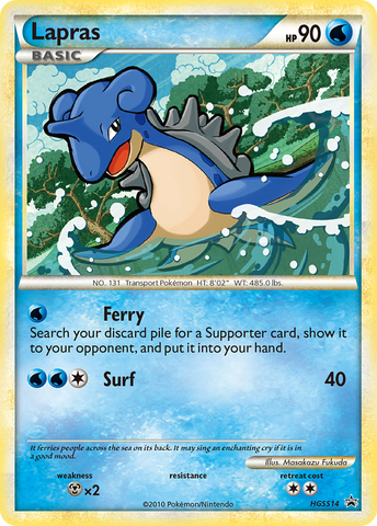 Lapras (HGSS14) [HeartGold & SoulSilver: Black Star Promos]