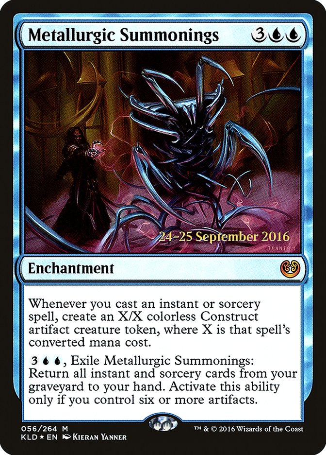 Metallurgic Summonings [Kaladesh Prerelease Promos]