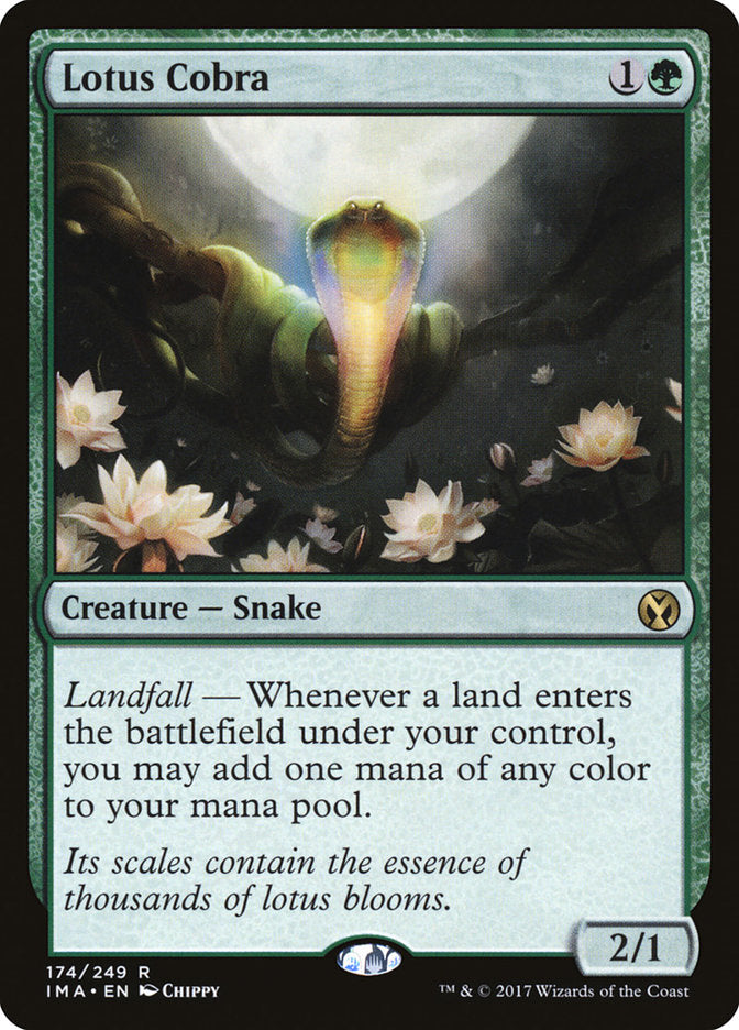 Mtg Zendikar Mythic Rare Lotus Cobra #168