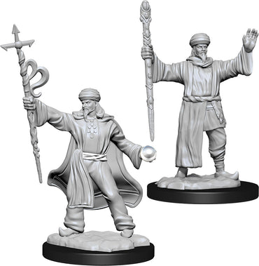 Dungeons & Dragons Nolzur`s Marvelous Unpainted Miniatures: W13 Human Wizard Male