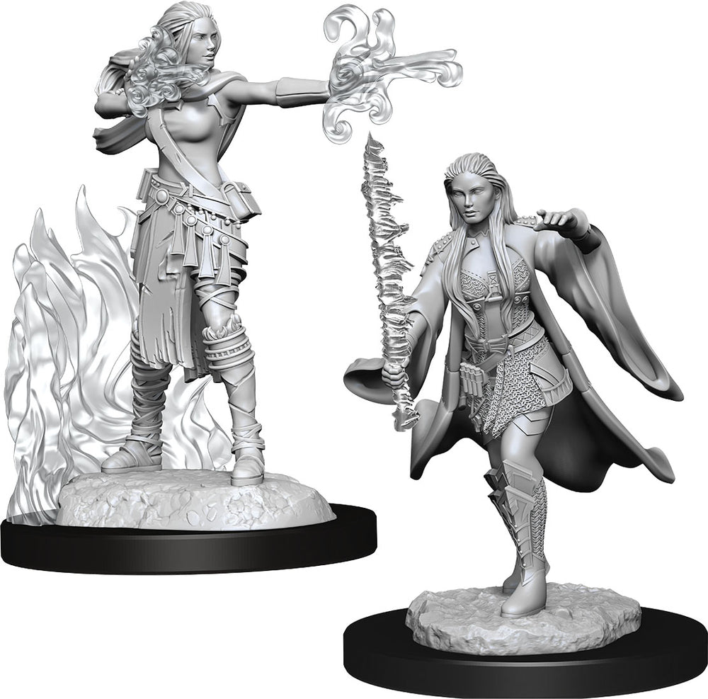 Dungeons & Dragons Nolzur`s Marvelous Unpainted Miniatures: W13 Multiclass Warlock + Sorcerer Female