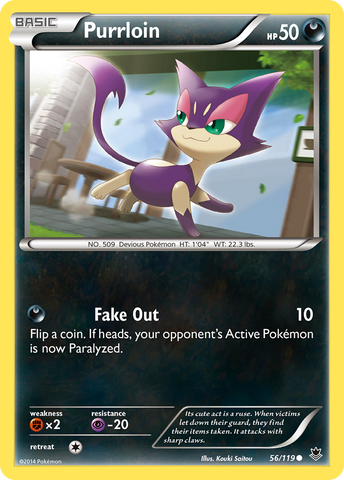 Purrloin (56/119) [XY: Phantom Forces]