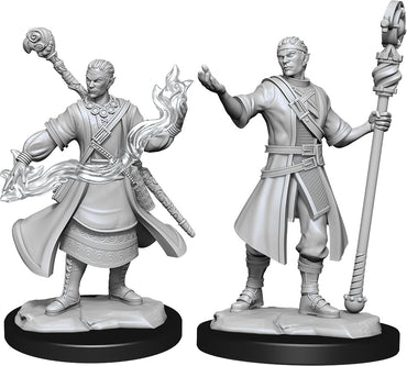 Dungeons & Dragons Nolzur`s Marvelous Unpainted Miniatures: W14 Half-Elf Wizard Male