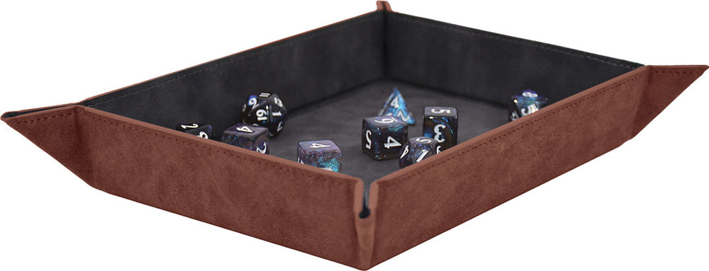 Foldable Dice Rolling Tray - Ruby