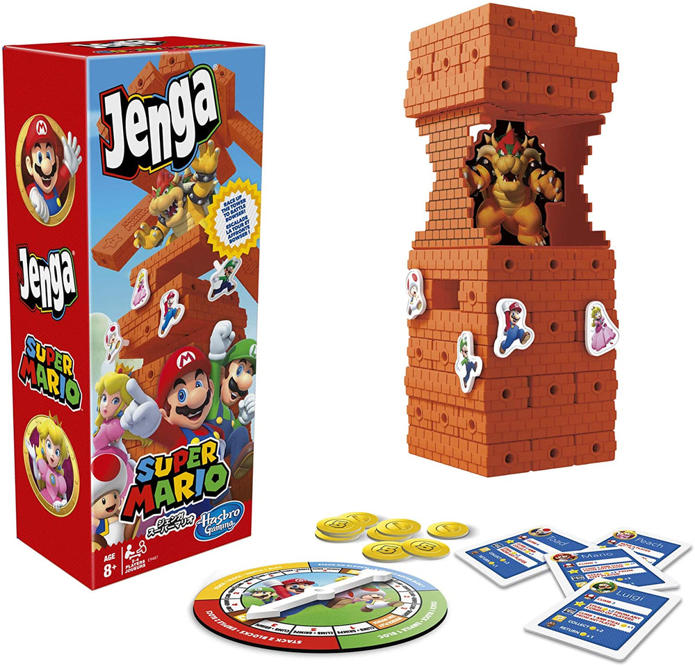 Jenga: Super Mario Edition Game