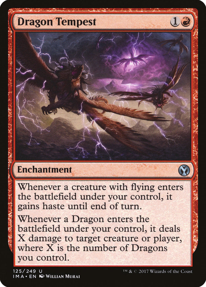 Dragon Tempest [Iconic Masters] Heavily Played