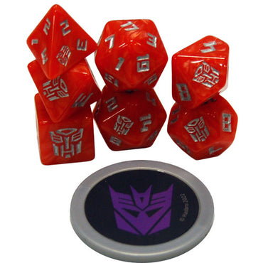 Transformers RPG: Dice Set (8)