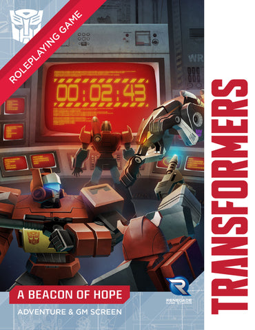 Transformers RPG: A Beacon of Hope Adventure & GM Screen