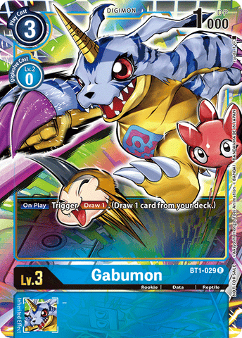 Gabumon [BT1-029] (Alternate Art) [Release Special Booster Ver.1.0]