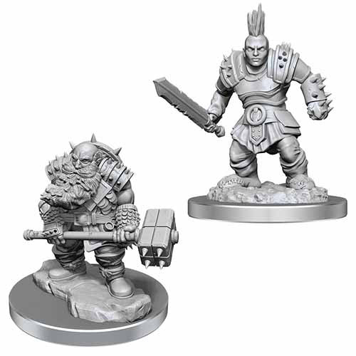 Dungeons & Dragons Nolzur`s Marvelous Unpainted Miniatures: W18 Duergar Fighters